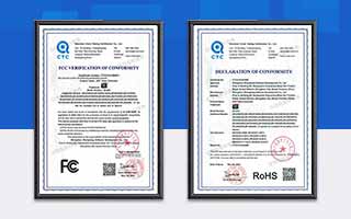 中航軟件榮獲FCC、RoHS認(rèn)證證書